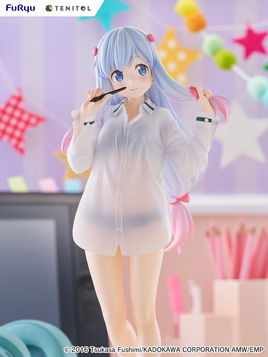 Sagiri Izumi Shirts Ver. Eromanga Sensei Tenitol Tall Furyu - Image 11