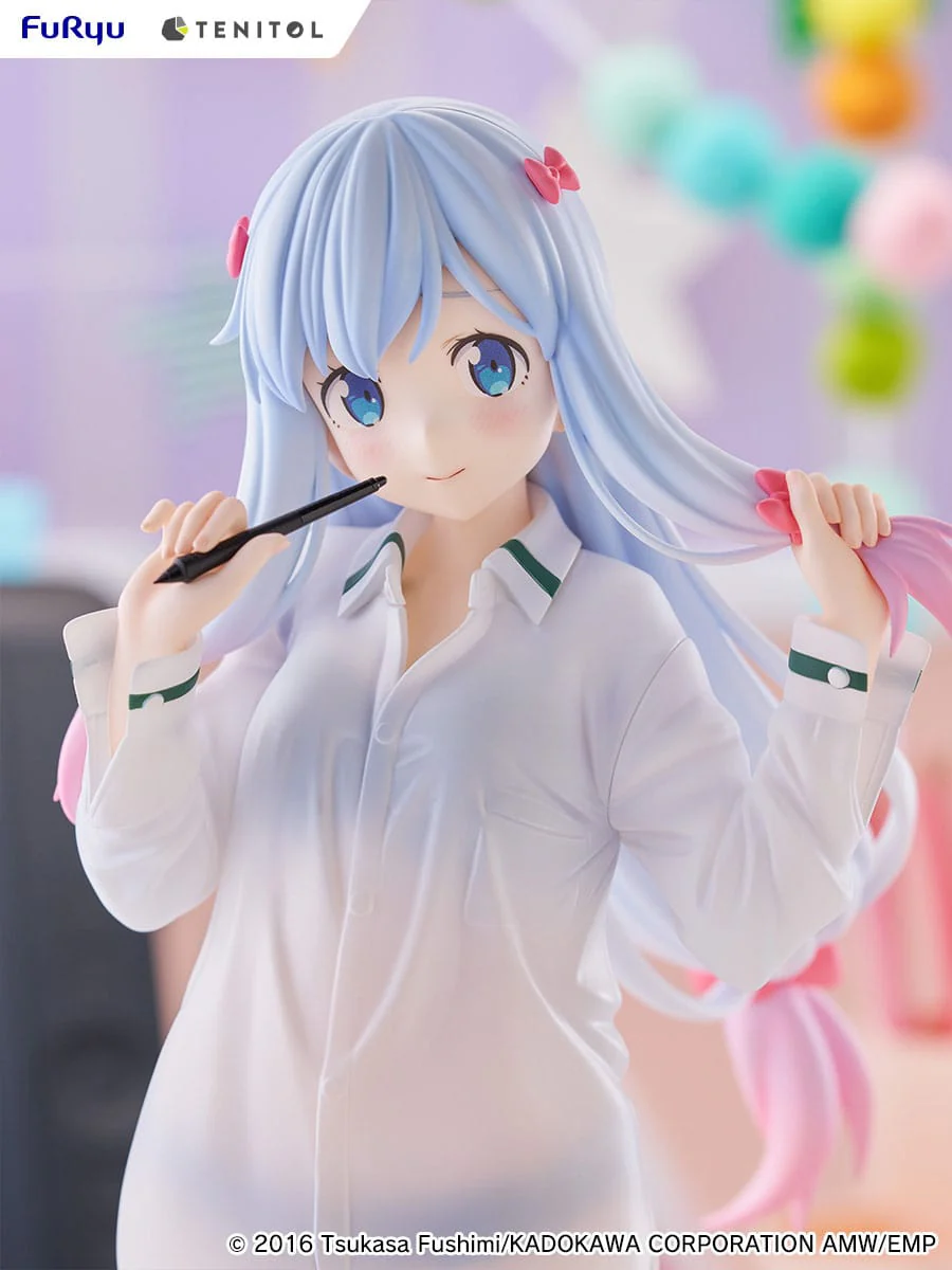 Sagiri Izumi Shirts Ver. Eromanga Sensei Tenitol Tall Furyu - Image 12