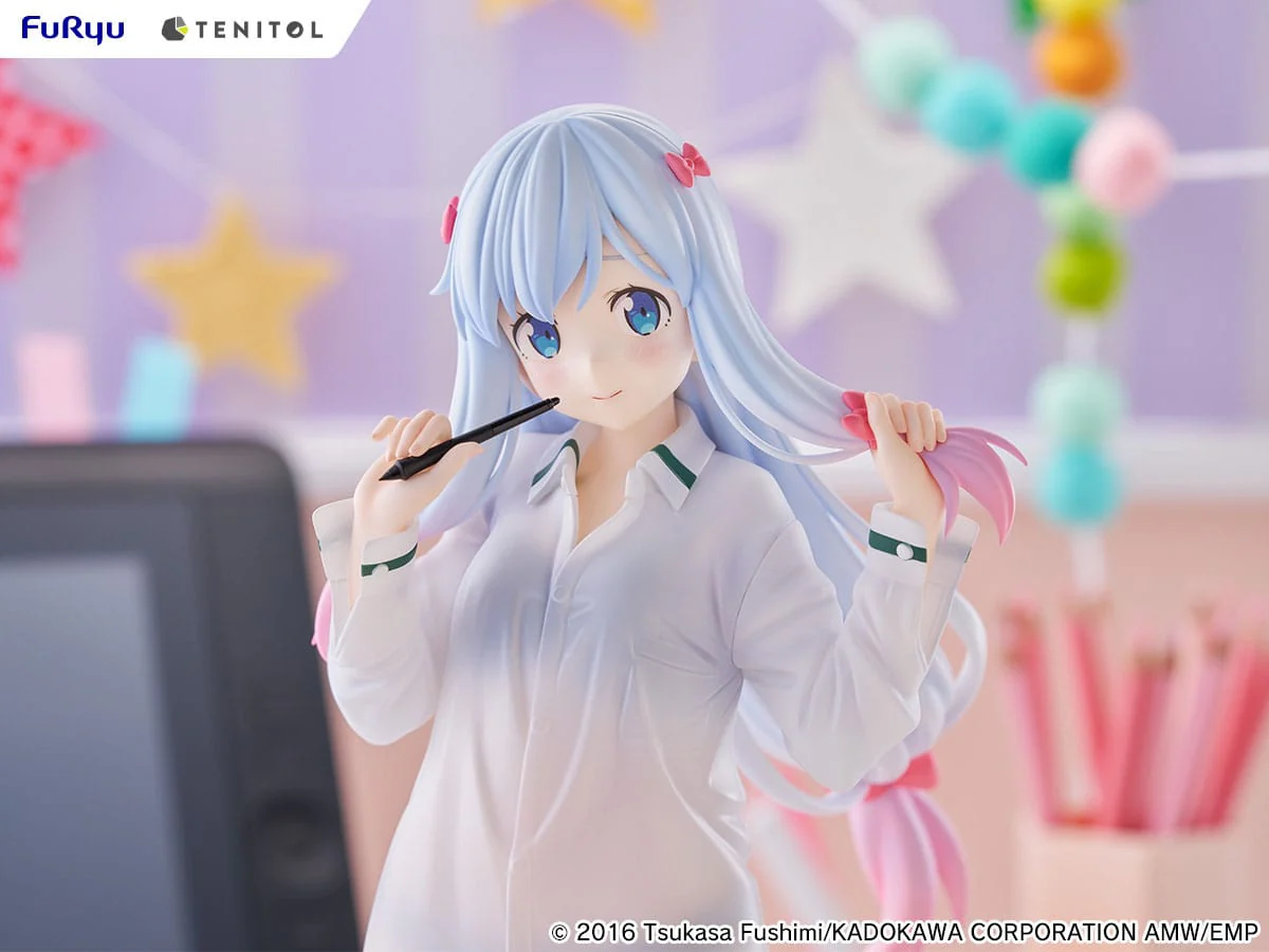 Sagiri Izumi Shirts Ver. Eromanga Sensei Tenitol Tall Furyu - Image 14