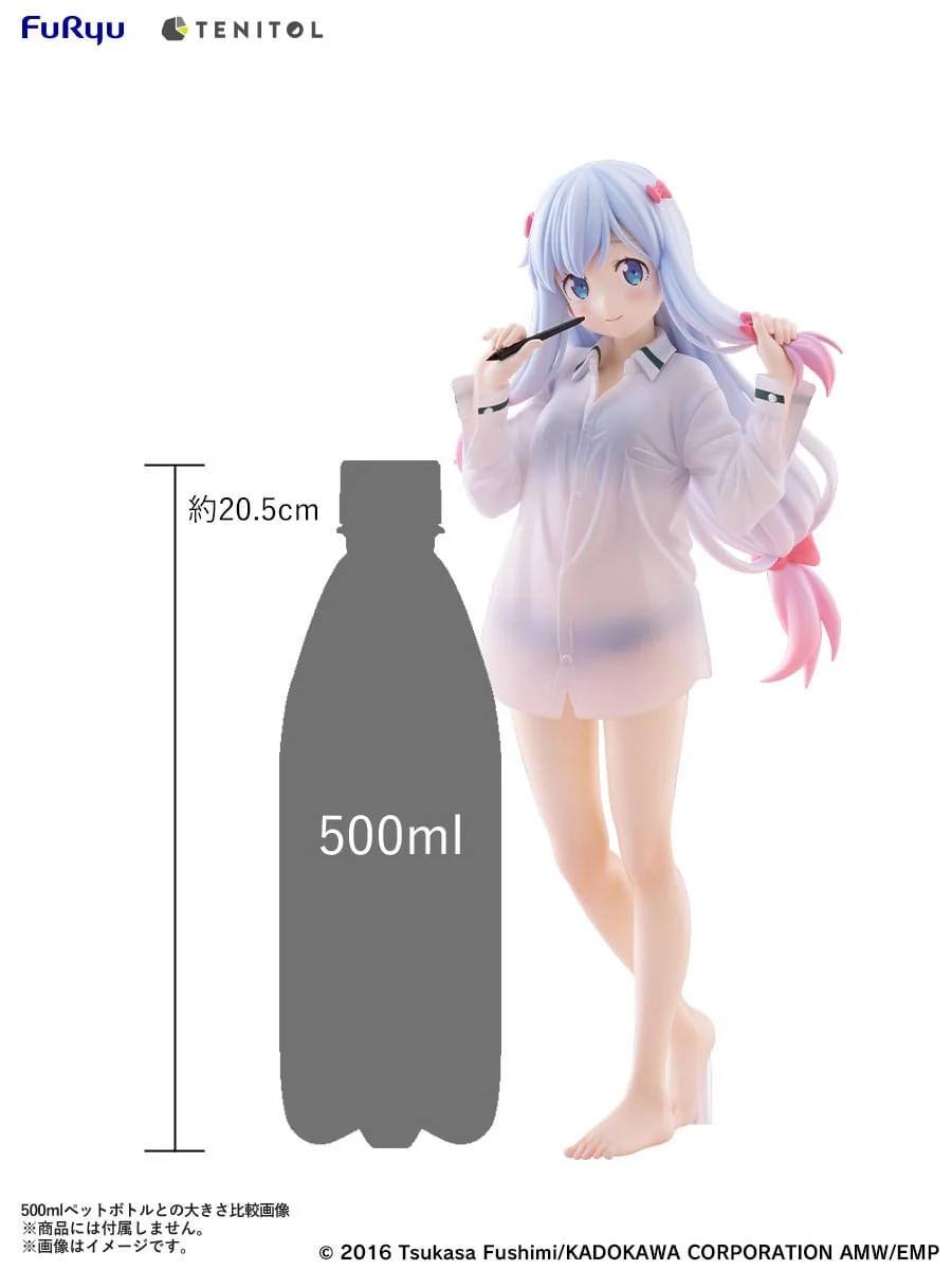 Sagiri Izumi Shirts Ver. Eromanga Sensei Tenitol Tall Furyu - Image 8