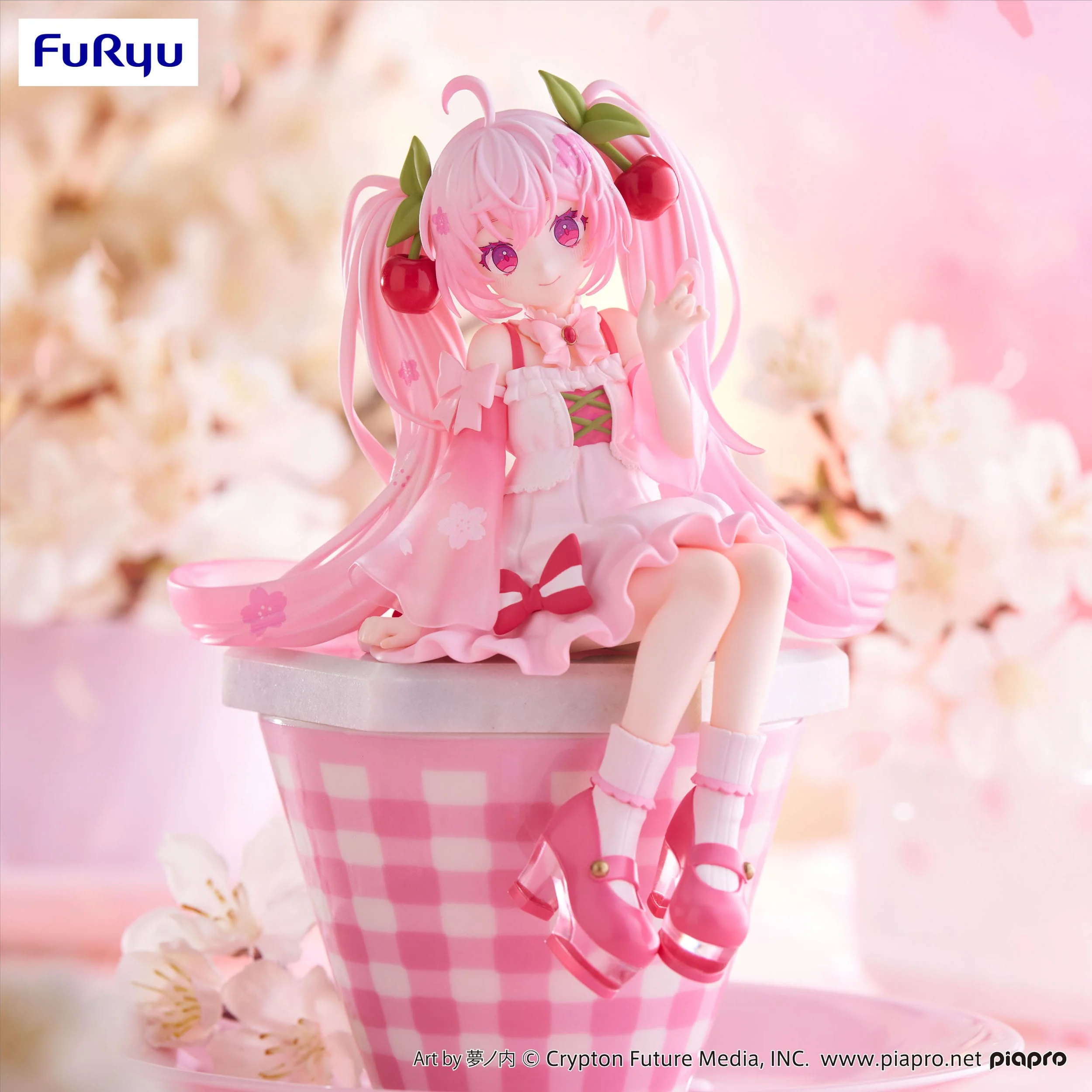 Sakura Miku 2025 Noodle Stopper Furyu - Image 3