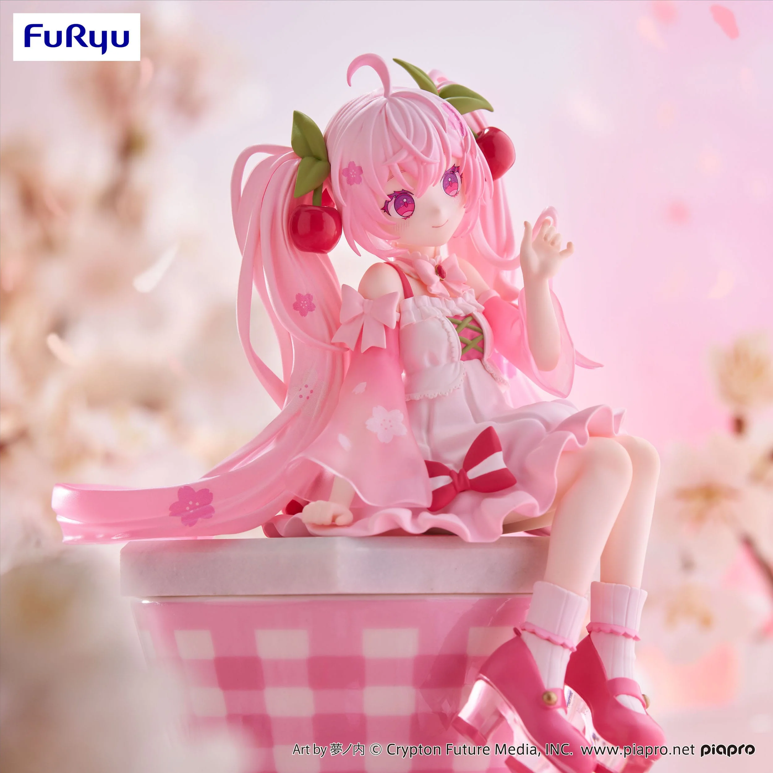 Sakura Miku 2025 Noodle Stopper Furyu - Image 4