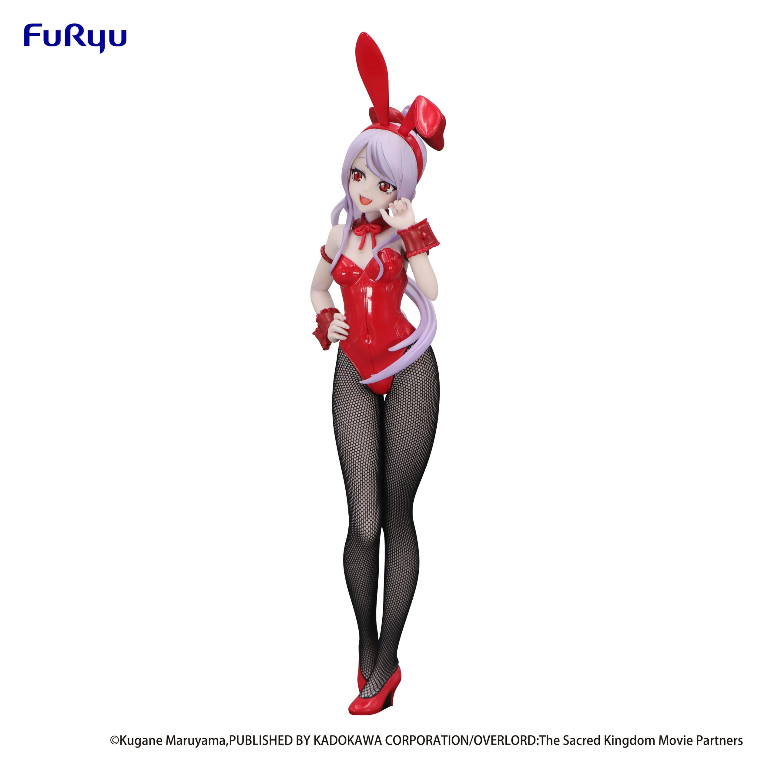 Shalltear Red Color Bunny Ver. Furyu - Image 10