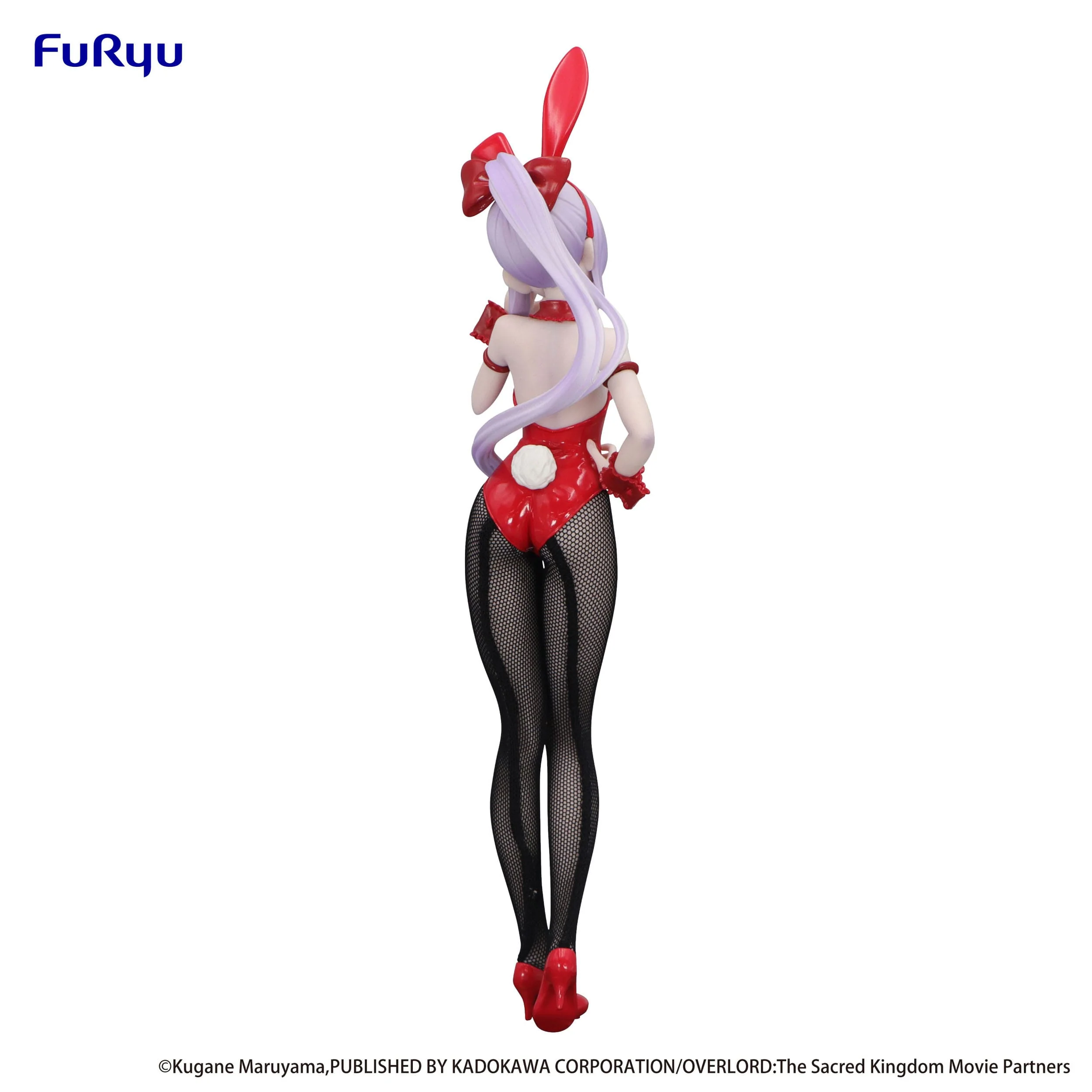 Shalltear Red Color Bunny Ver. Furyu - Image 3