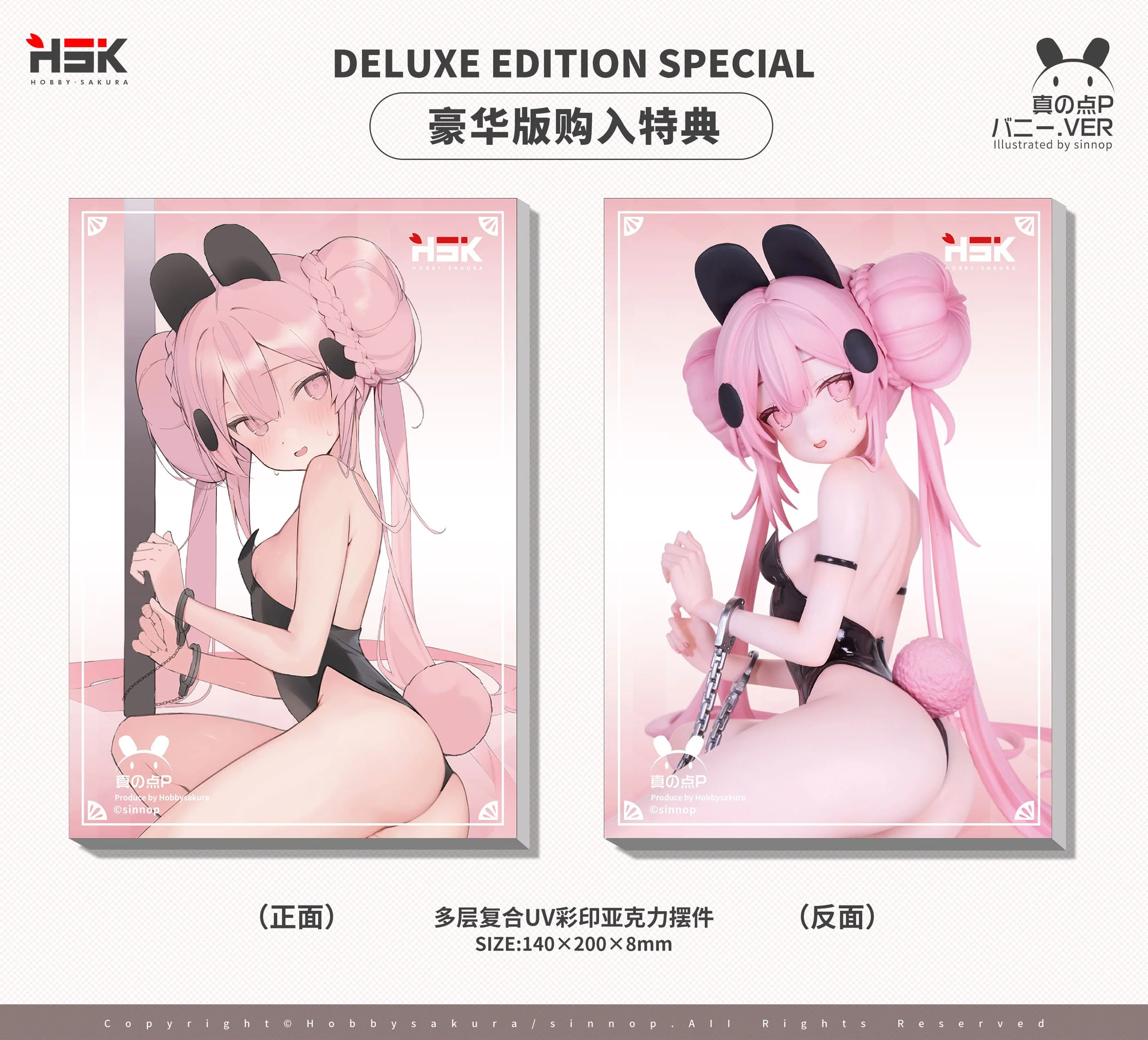 Shin no Ten P Bunny Ver. Deluxe Edition Original Chatacter Hobby Sakura - Image 12
