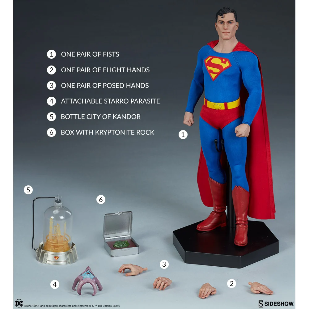 SideShow Six Scale Superman 1/6 DC Comics - Image 8