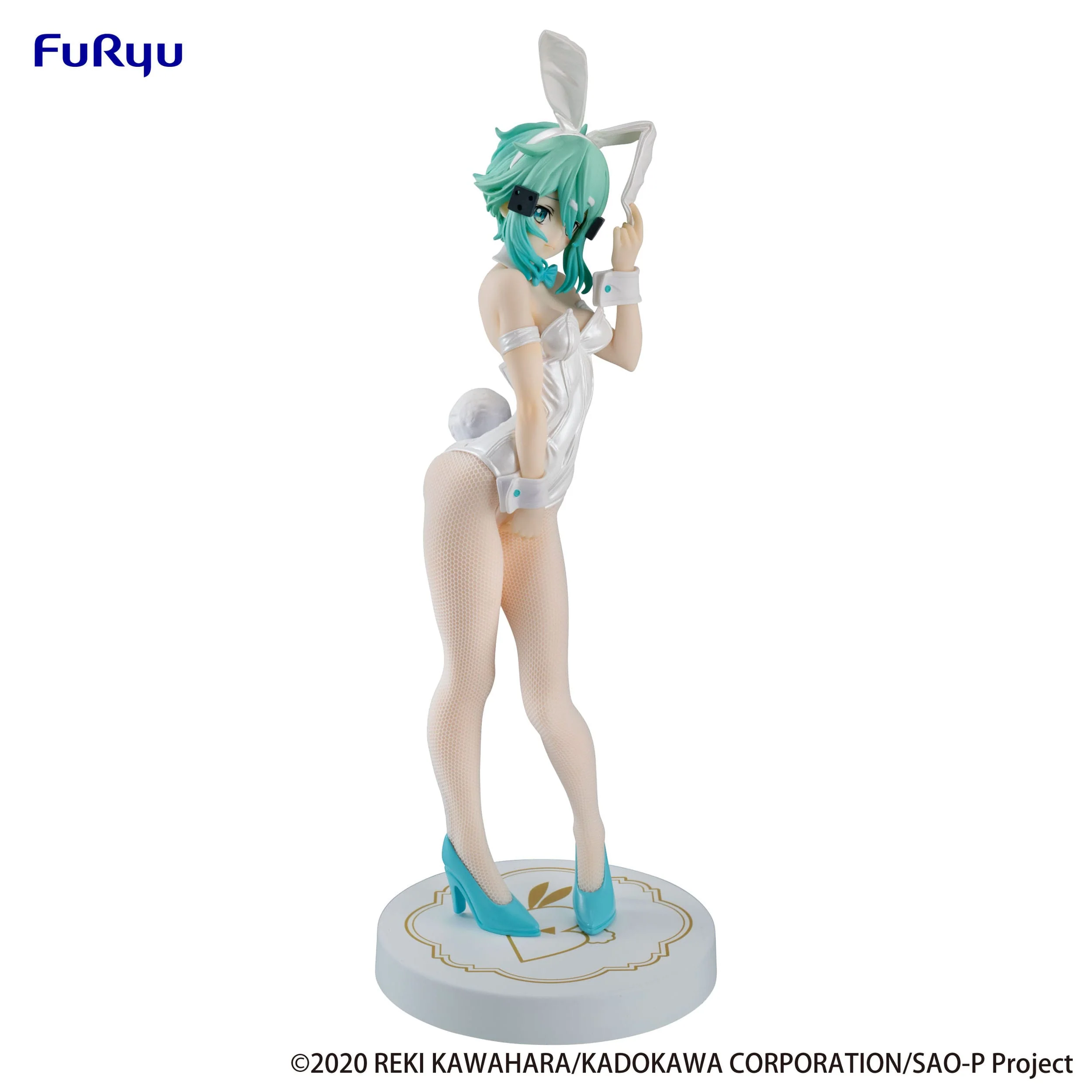 Sinon White Pearl Ver. BiCute Bunnies Furyu - Image 5