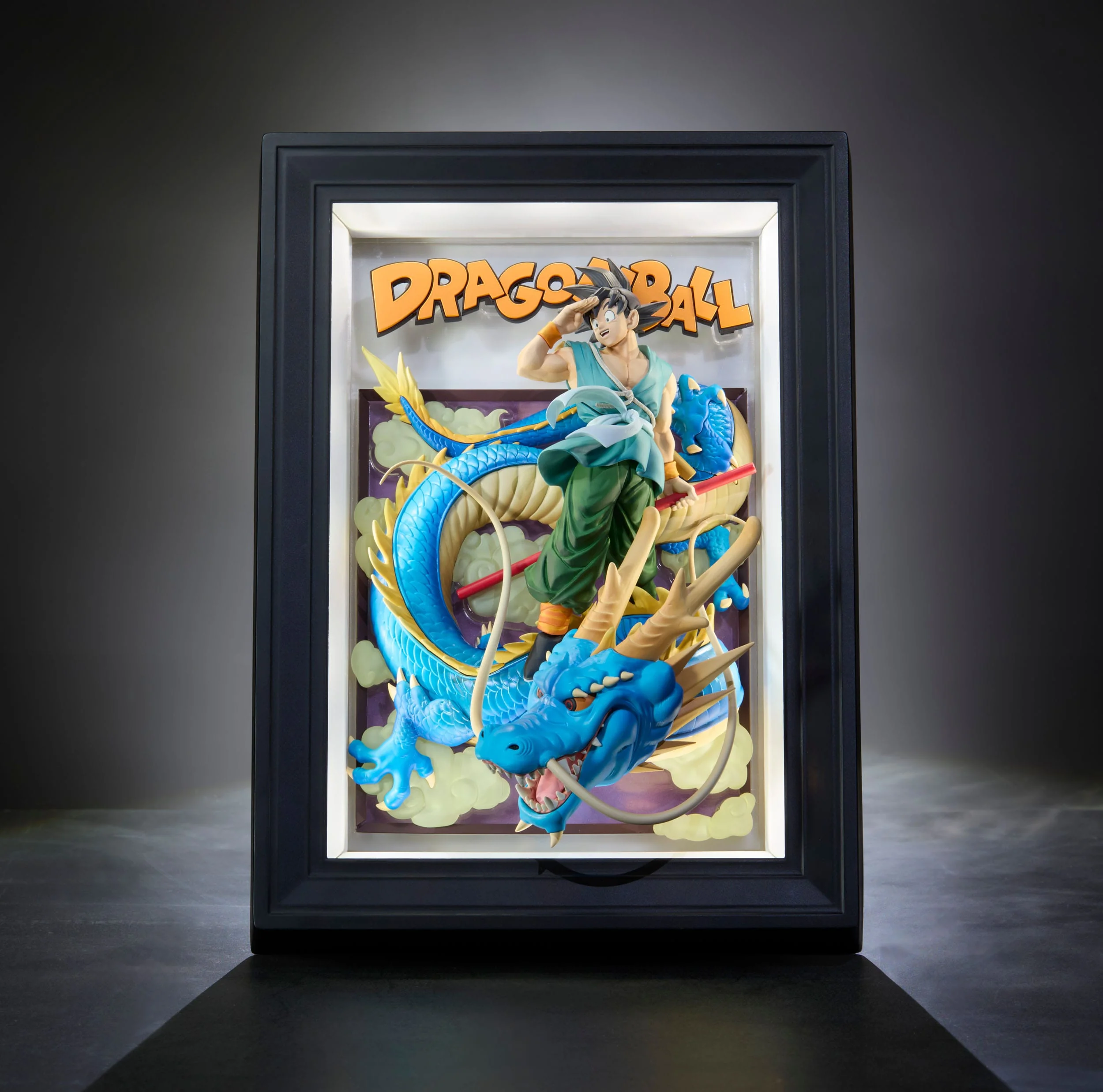 Son Goku & Dragon amashii Art 3D Relief-Bild Art Bandai Tamashii Nations - Image 2