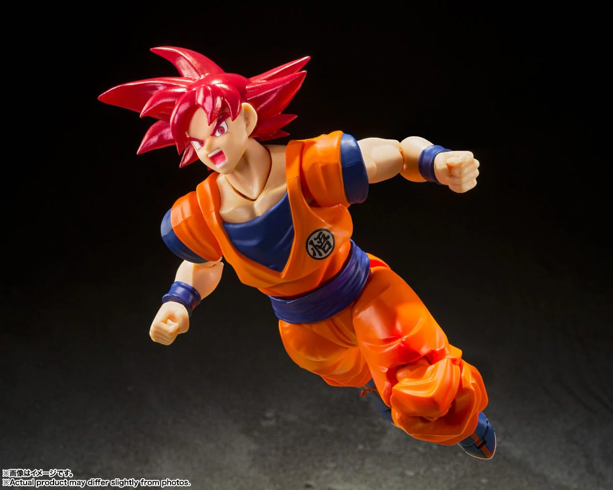 Son Goku - Saiyan God of Virtue - S.H. Figuarts - Bandai - Image 6