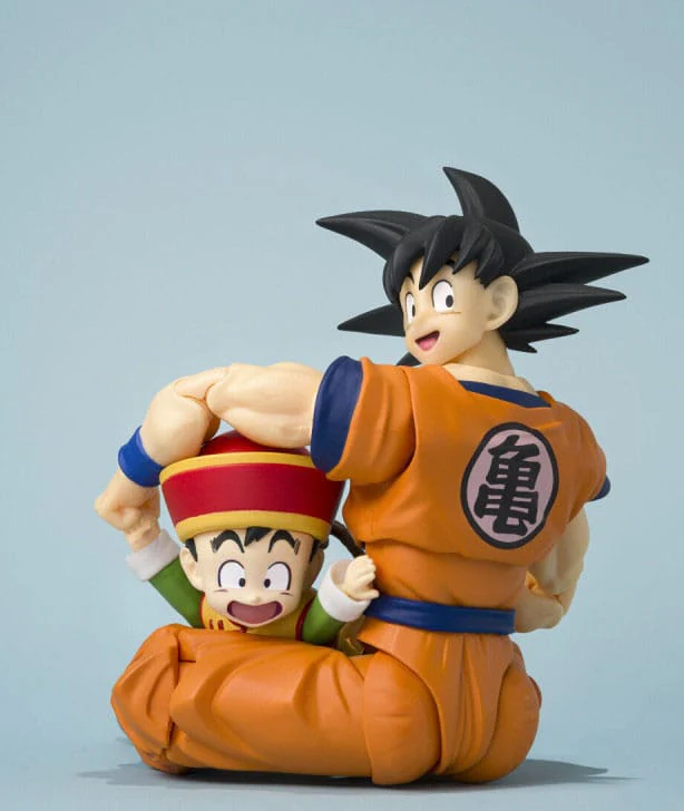 Son Goku & Son Gohan Kid & Kintoun Dragon Ball Z Bandai Tamashii Nations - Image 2