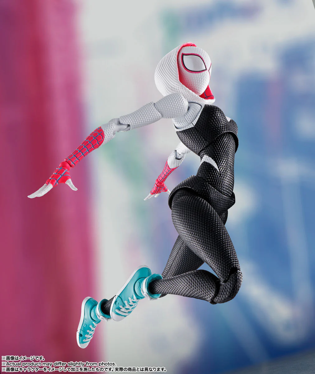 Spider-Gwen Spider-Man: Across the Spider-Verse Bandai Tamashii Nations JPN - Image 2