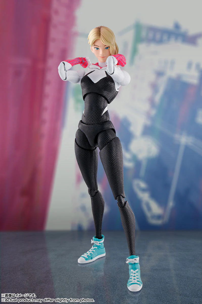 Spider-Gwen Spider-Man: Across the Spider-Verse Bandai Tamashii Nations JPN - Image 7