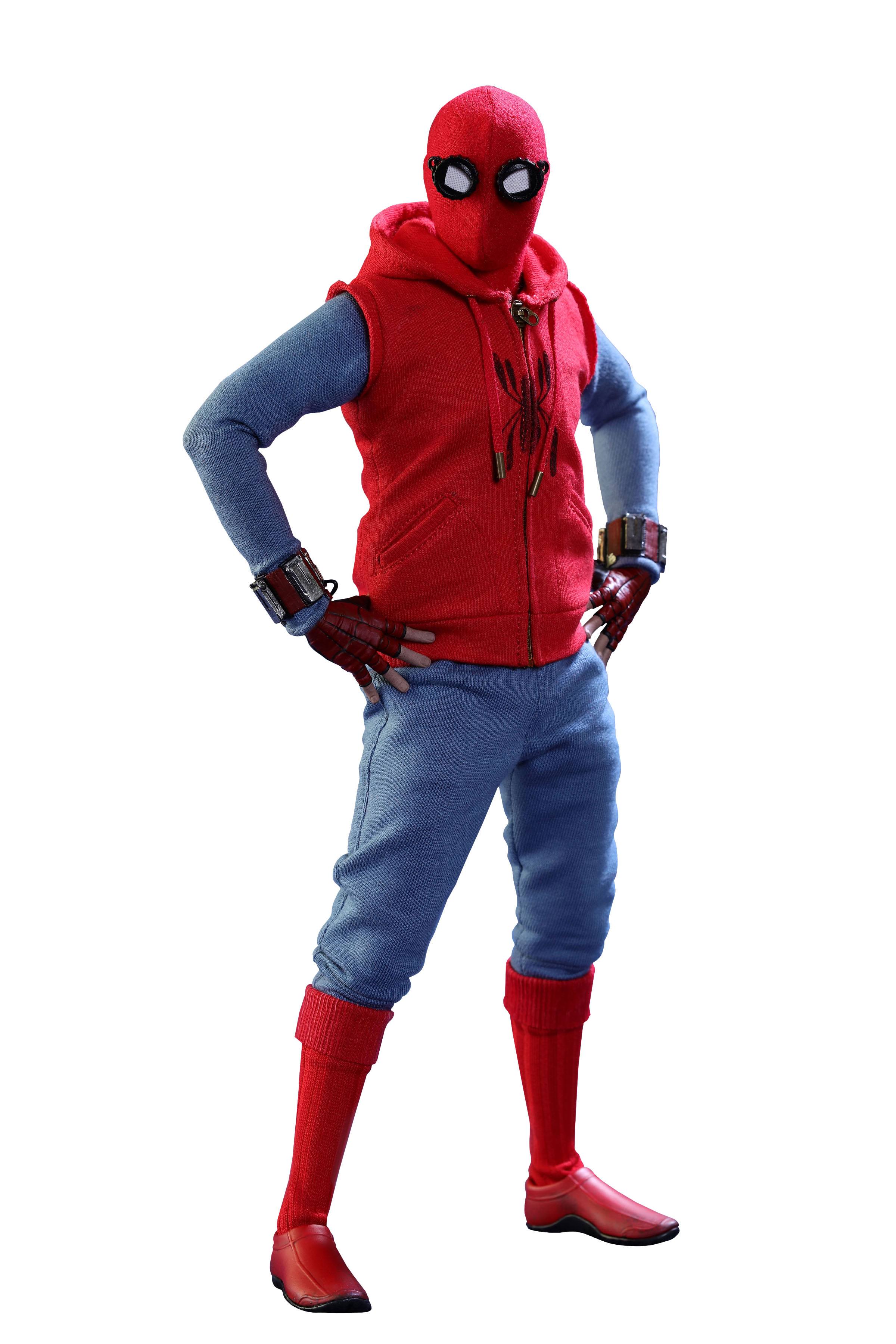 Spider-Man Homemade Suit Ver. Spider-Man Homecoming Movie Masterpiece Hot Toys