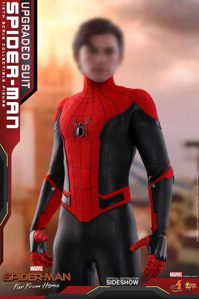 Spider-Man (Upgraded Suit) 1/6 Scale Collectible Figure – Hot Toys Movie Masterpiece (Spider-Man: Far From Home) - Image 7