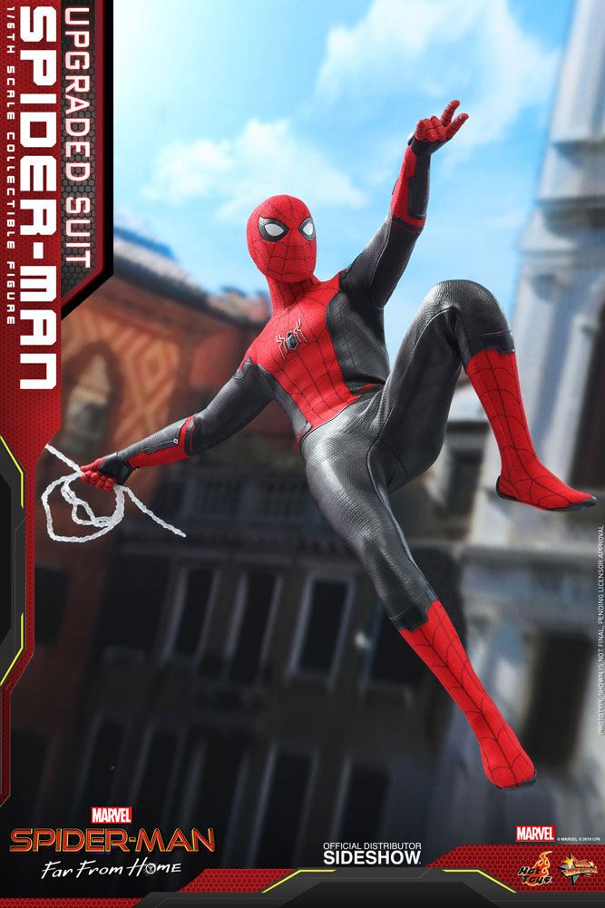 Spider-Man (Upgraded Suit) 1/6 Scale Collectible Figure – Hot Toys Movie Masterpiece (Spider-Man: Far From Home) - Image 8