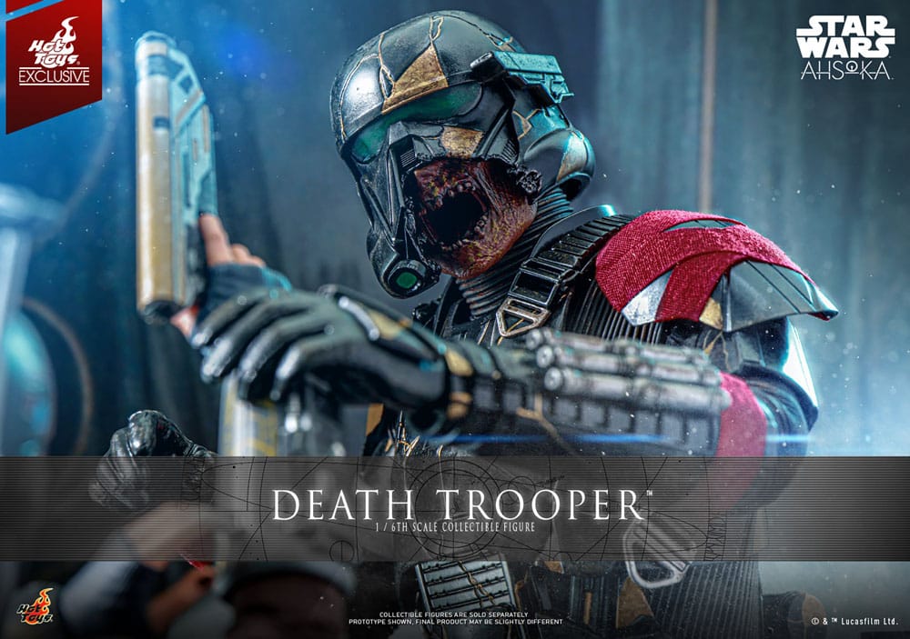 Star Wars: Ahsoka Television Masterpiece Actionfigur Death Trooper Hot Toys Exclusive - Image 2