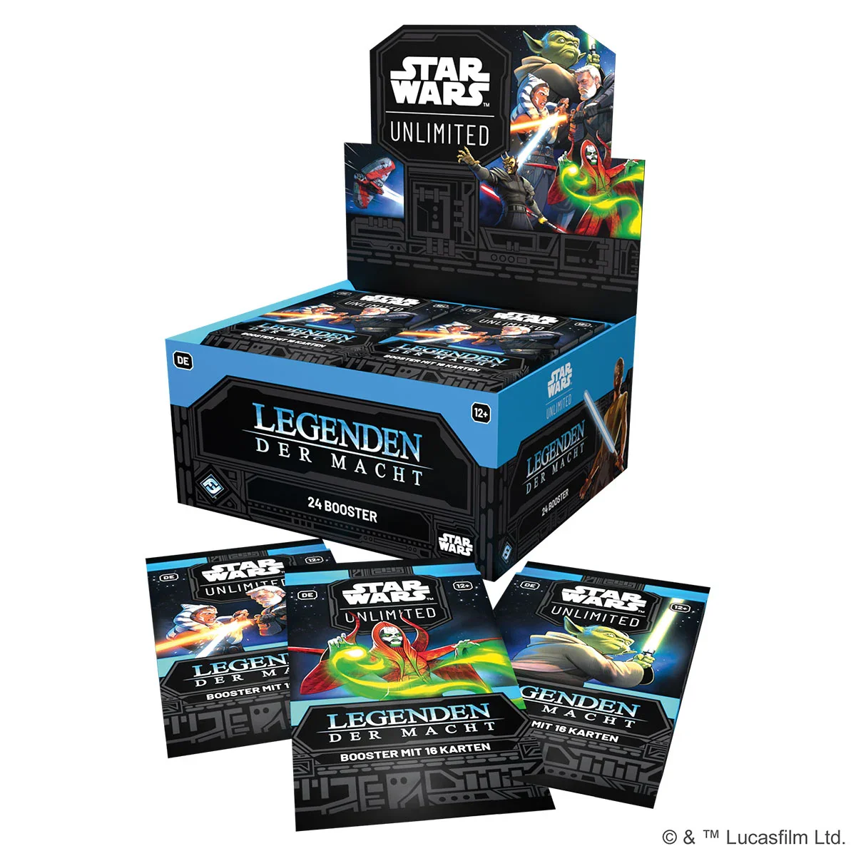 Star Wars: Unlimited – Legenden der Macht (Booster-Display) (DE) - Image 3
