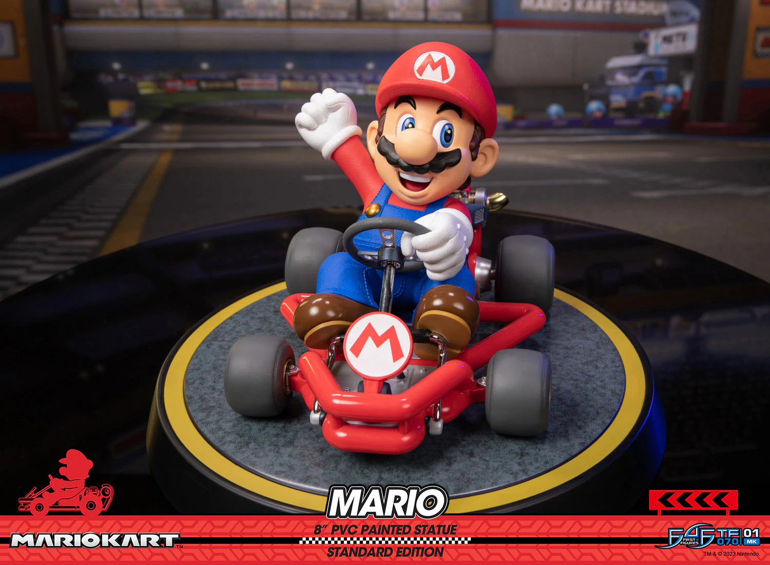 Mario Mario Kart Standard Edition First 4 Figures - Image 22
