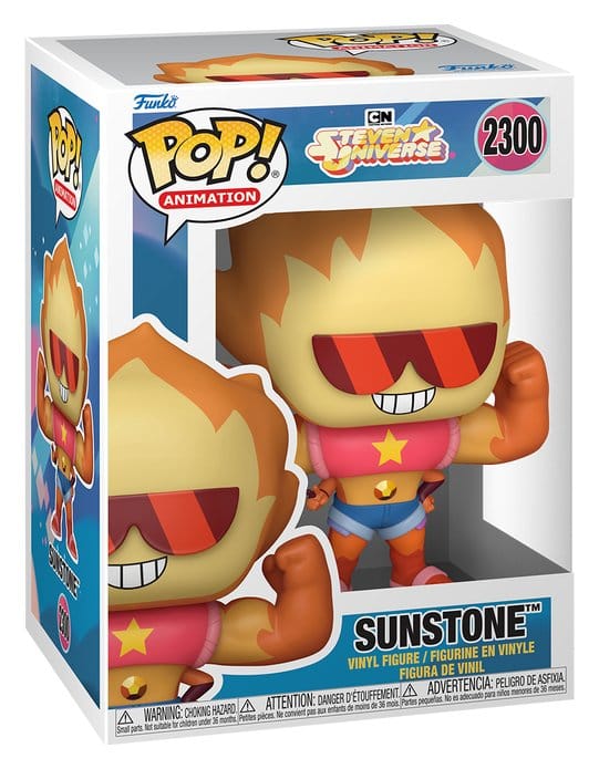 Steven Universe POP! Animation Vinyl Figur Sun Stone - Image 2