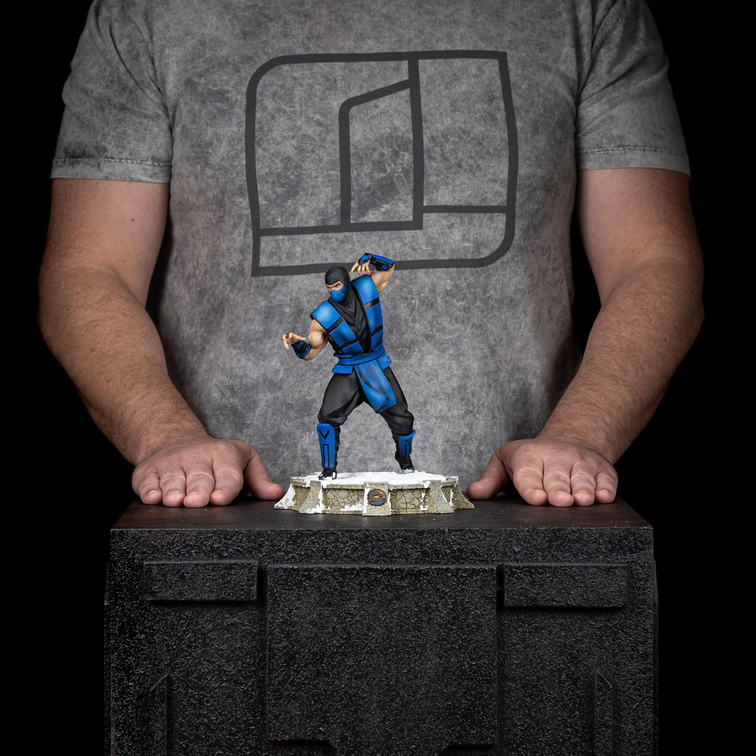 Sub-Zero (Ninjas Collection) heo Exclusice Art Scale Iron Studios - Image 5