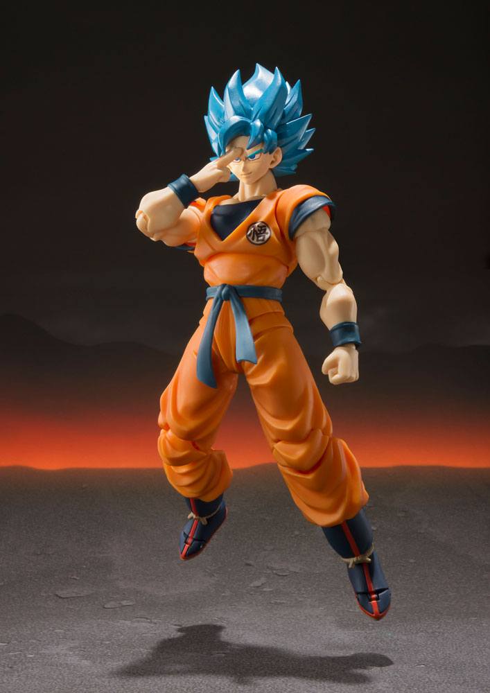 Super Saiyajin God Super Saiyajin Goku Super - S.H. Figuarts / Dragonball Super Broly - Image 4