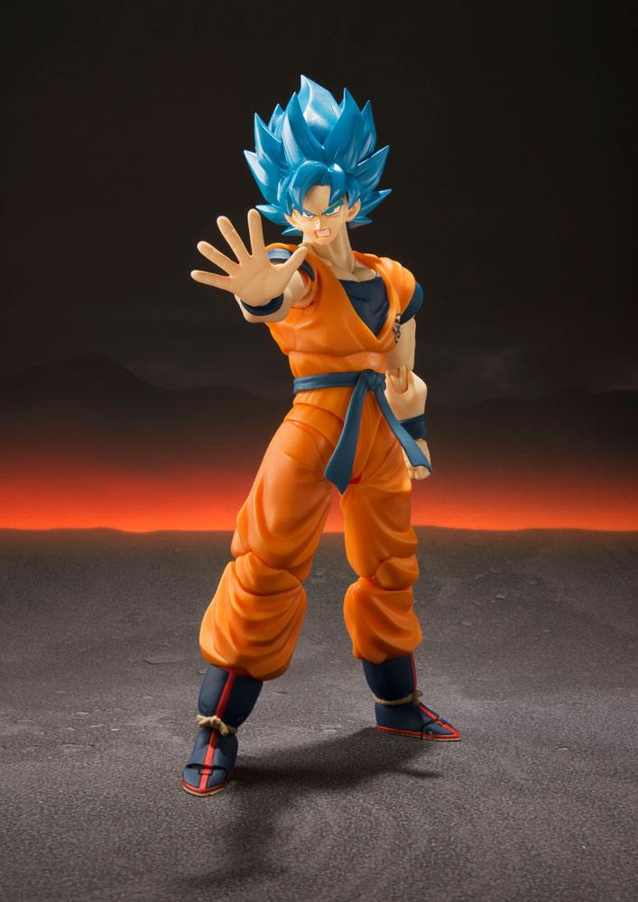 Super Saiyajin God Super Saiyajin Goku Super - S.H. Figuarts / Dragonball Super Broly - Image 7