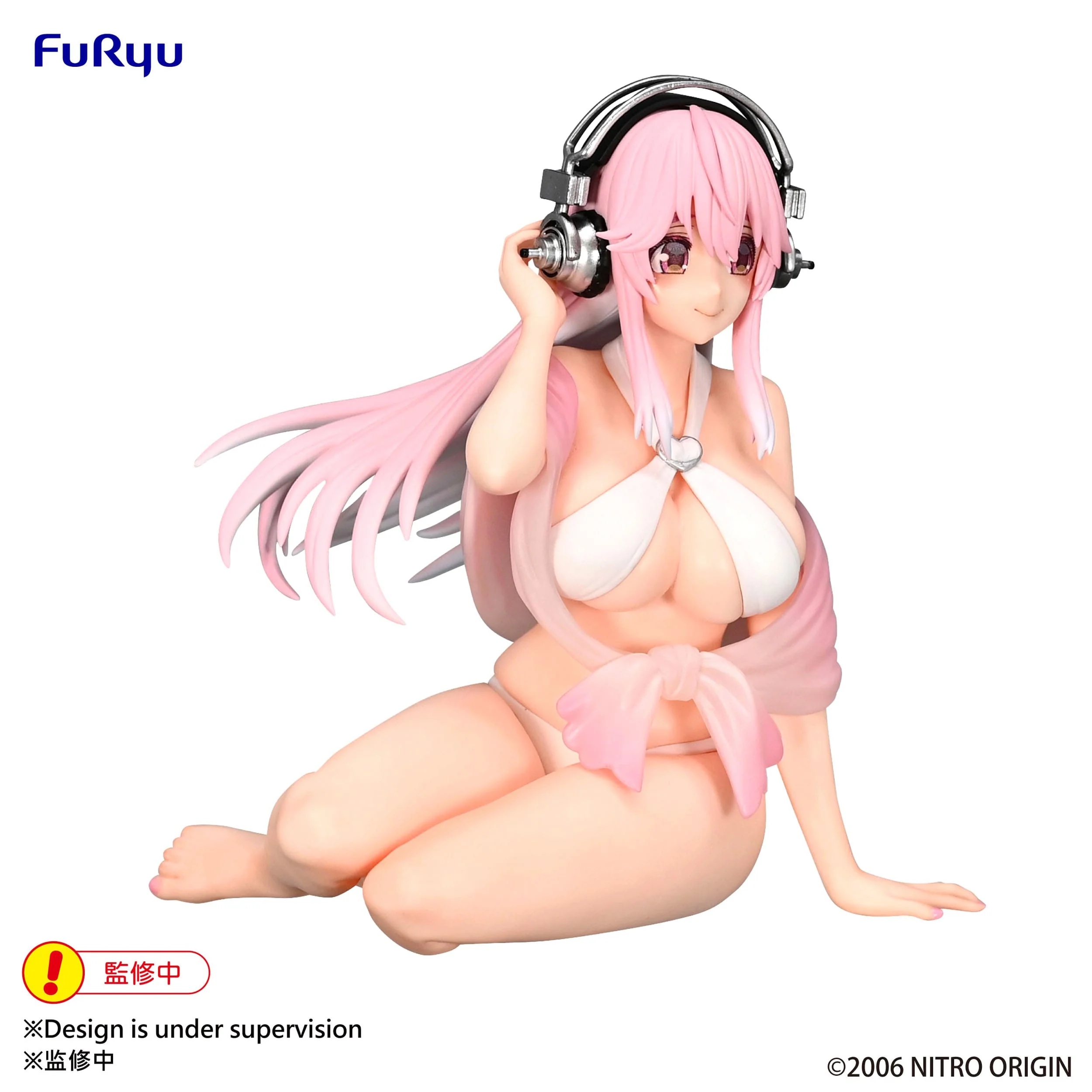 Super Sonico - Summer Memories Ver. - Noodle Stopper - Furyu - Image 8