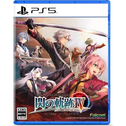 The Legend of Heroes: Trails of Cold Steel IV – THE END OF SAGA – PS5 (Japan Import)