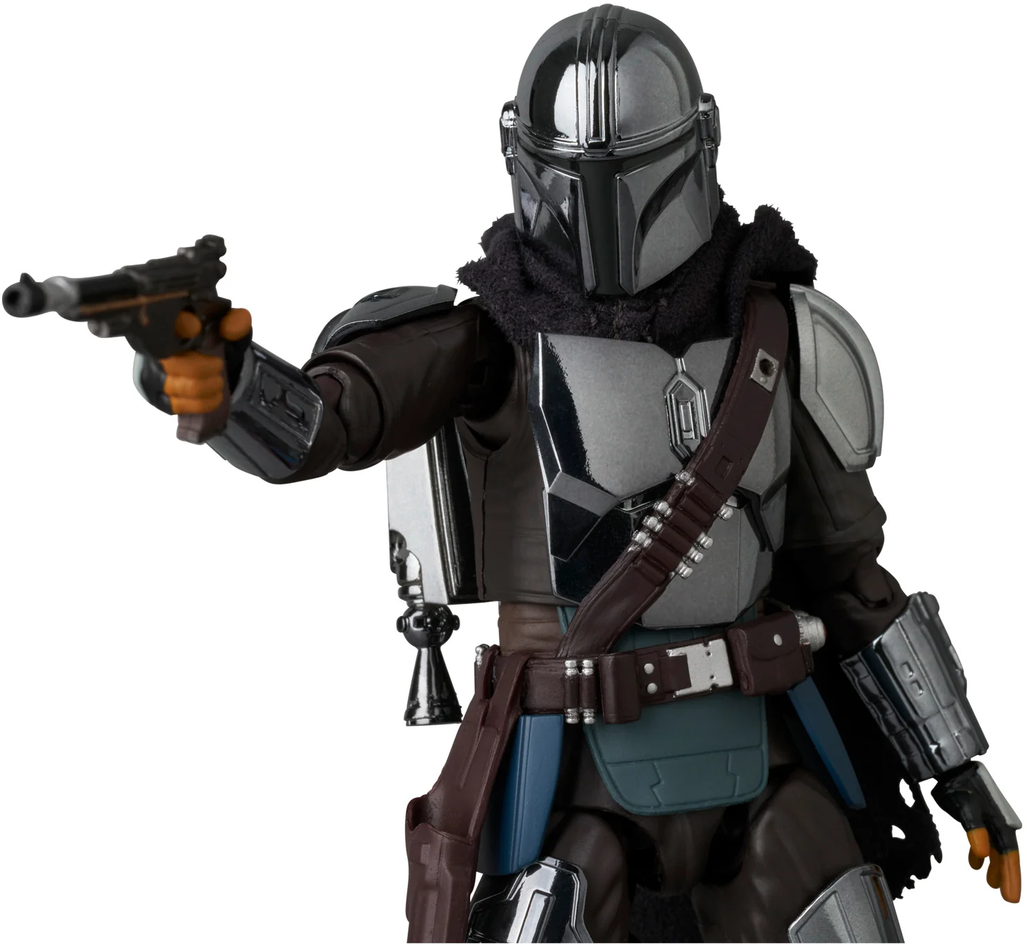 The Mandalorian Chrome Ver. Mafex Medicom Toys - Image 2