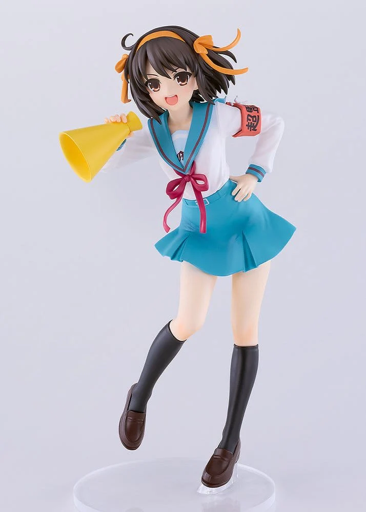 The Melancholy of Haruhi Suzumiya Pop Up Parade PVC Figure Haruhi Suzumiya L Size - Image 2