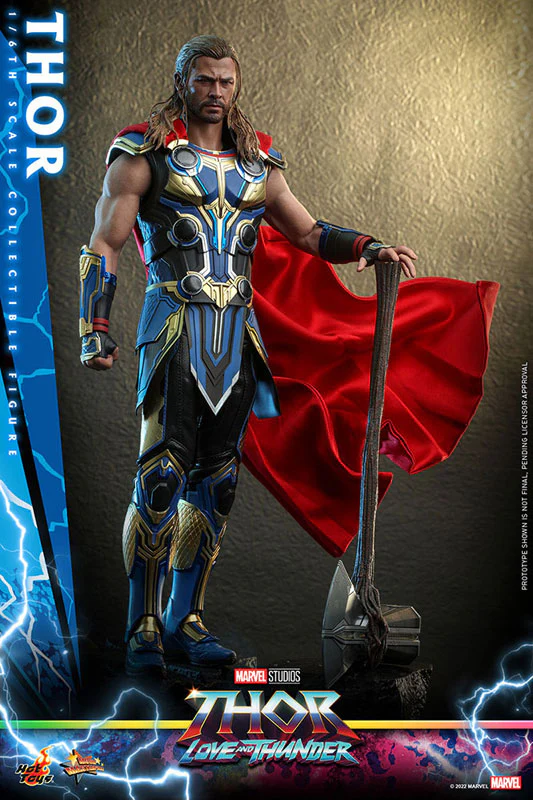 Thor 1/6 Scale Collectible Figure – Hot Toys Movie Masterpiece (Thor: Love and Thunder) - Image 5