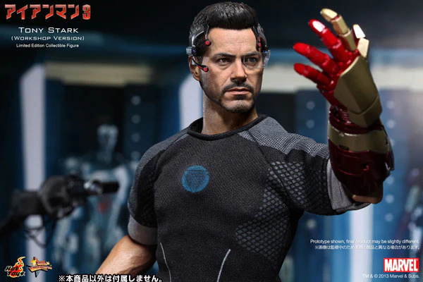 Tony Stark Iron Man 3 Movie Masterpiece Hot Toys - Image 4