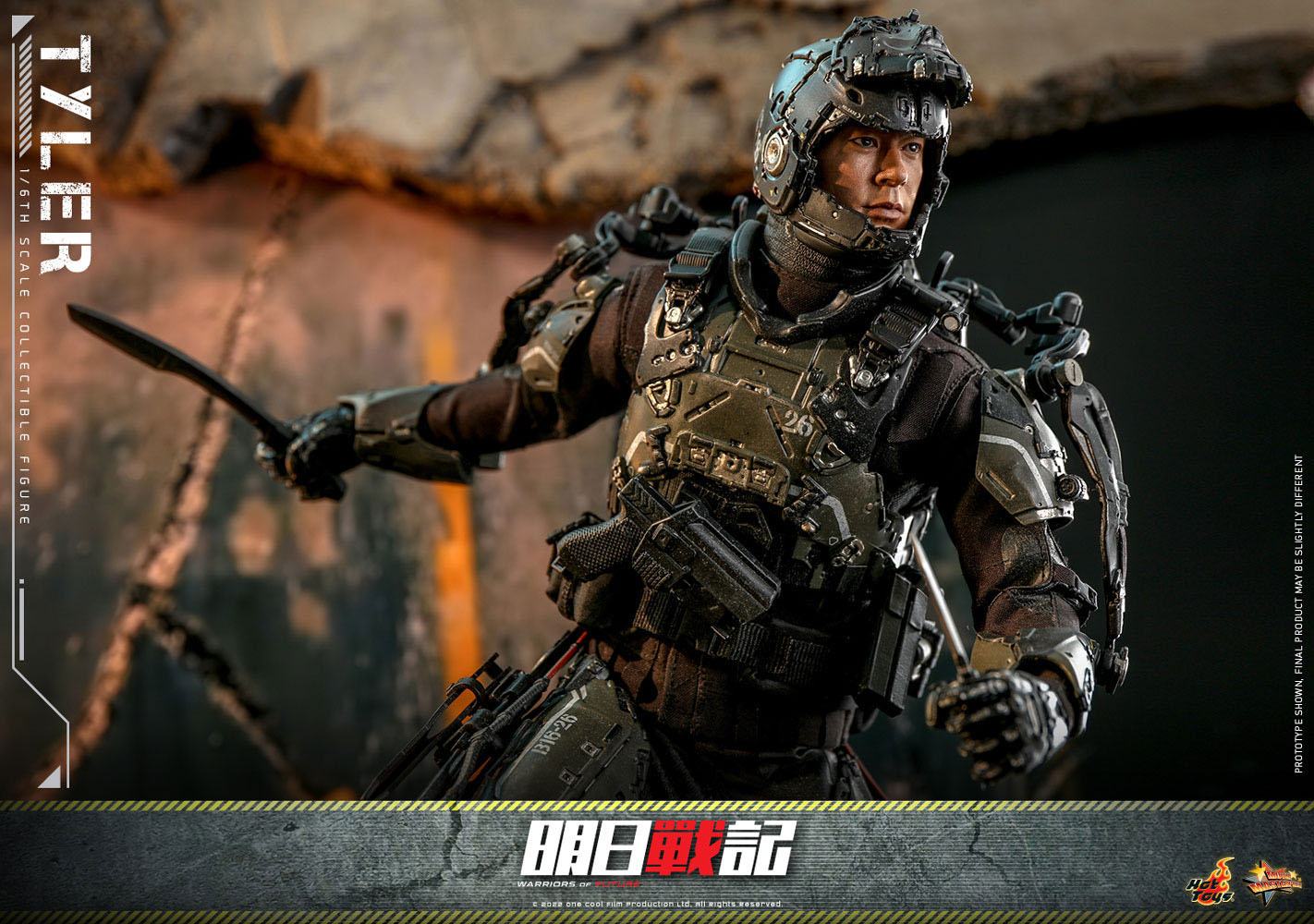 Tyler Warriors of Future Hot Toys - Image 9