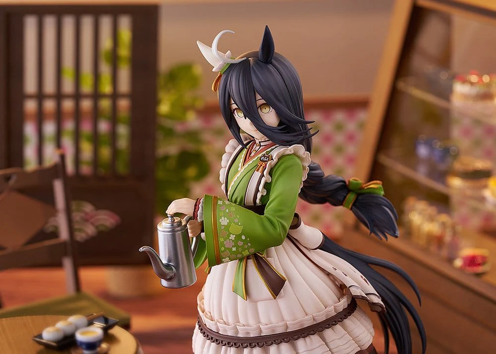 Uma Musume Pretty Derby PVC Statue 1/7 Manhattan Cafe Willow-Green Evening 24 cm - Image 5