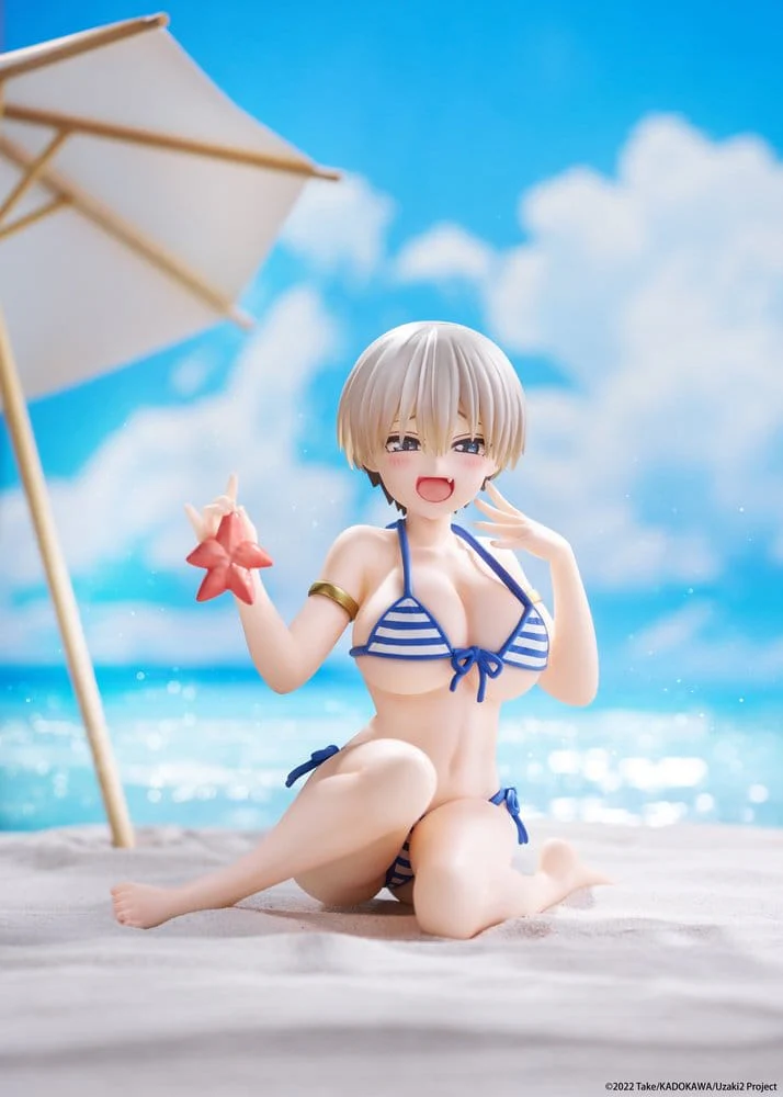 Uzaki-chan Wants to Hang Out! Desktop Cute PVC Figur Hana Uzaki (Swim wear Ver.) - Image 2