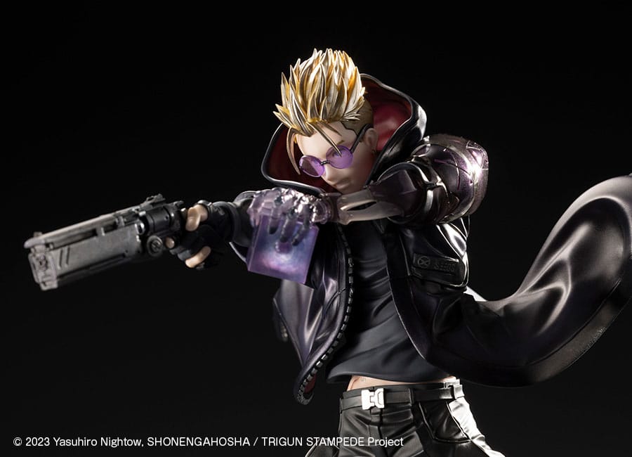 Vash the Stampede The Gunman in Black Ver. Kotobukiya - Image 12