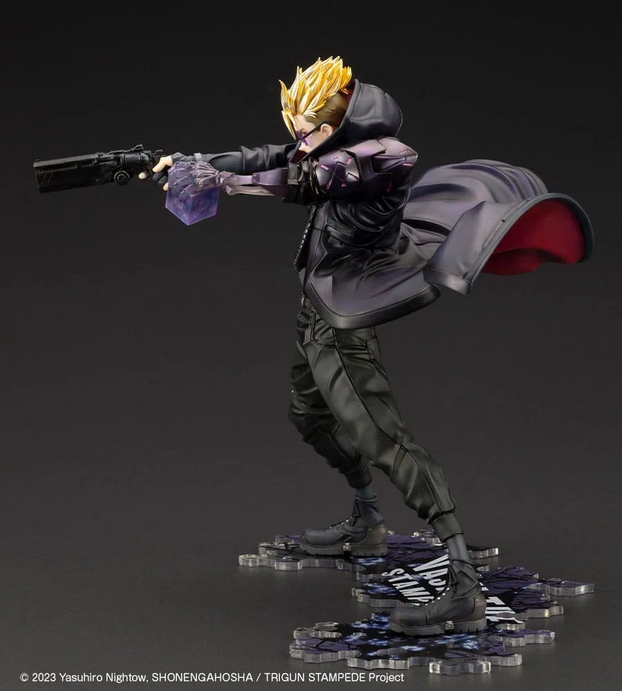Vash the Stampede The Gunman in Black Ver. Kotobukiya - Image 2