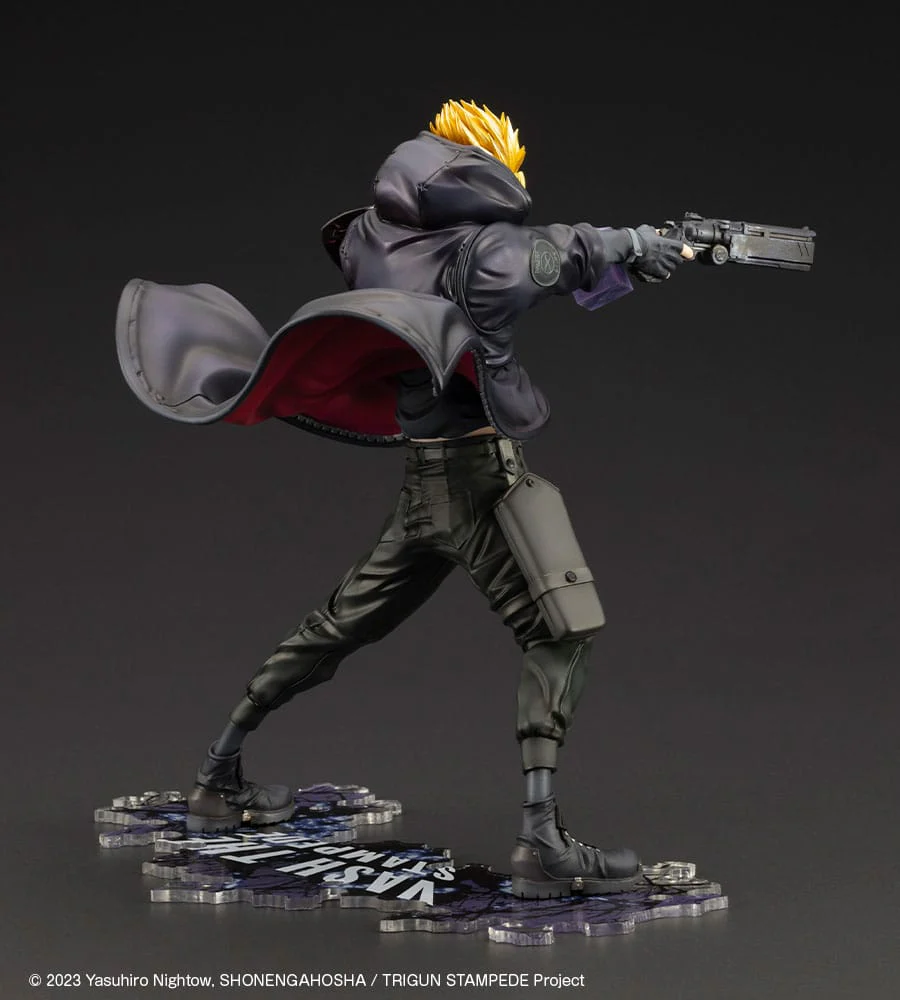 Vash the Stampede The Gunman in Black Ver. Kotobukiya - Image 5