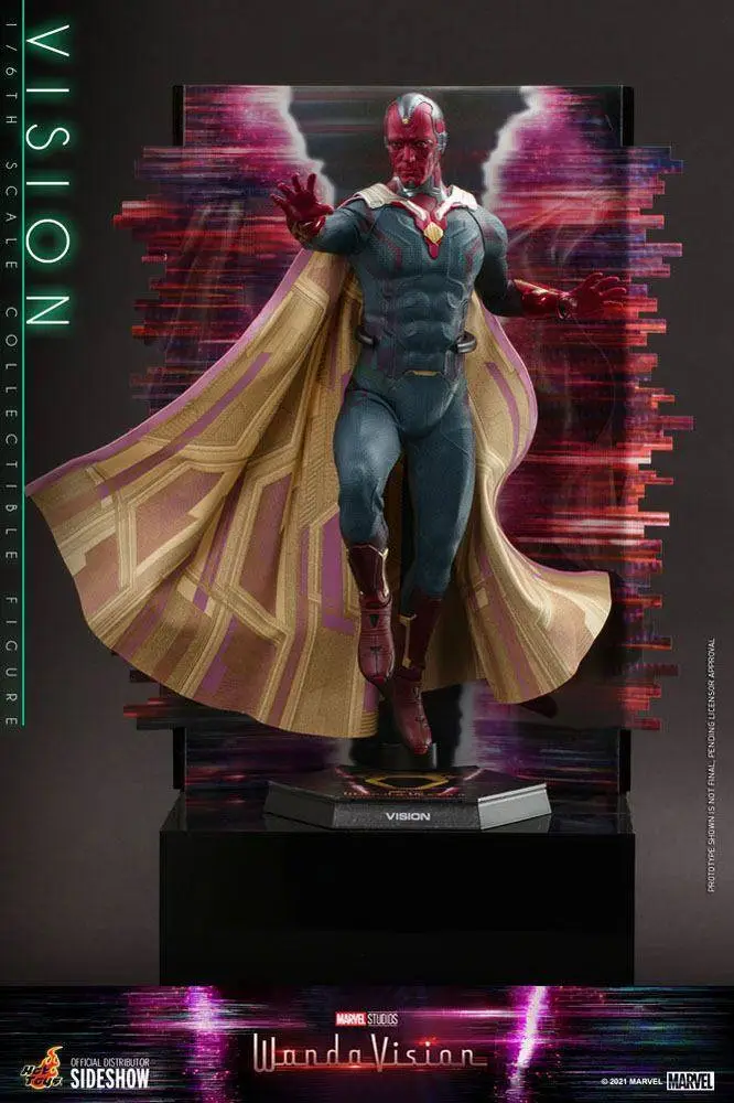 Vision 1/6 Scale Collectible Figure – Hot Toys TV Masterpiece (WandaVision) - Image 9