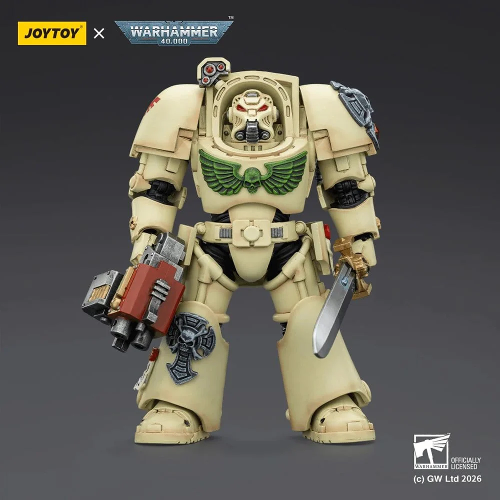 Warhammer 40,000 Actionfigur Dark Angels Deathwing Terminator 1 with Power Sword and Storm Bolter 14 cm - Image 7