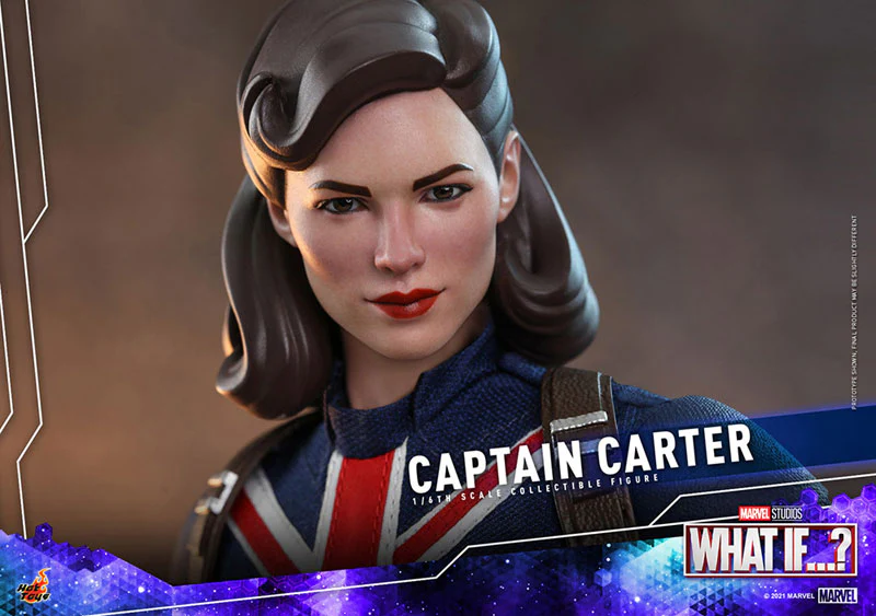 What If...? Animated Series Masterpiece Actionfigur 1/6 Captain Carter - Image 7