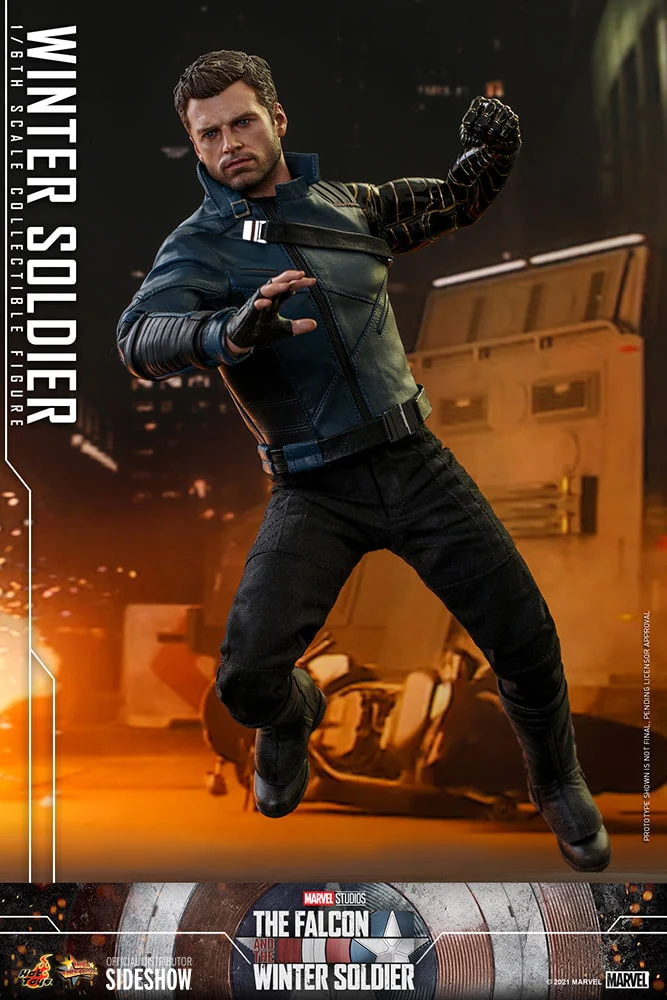 Winter Soldier 1/6 Scale Collectible Figure – Hot Toys TV Masterpiece (Falcon & Winter Soldier) - Image 7