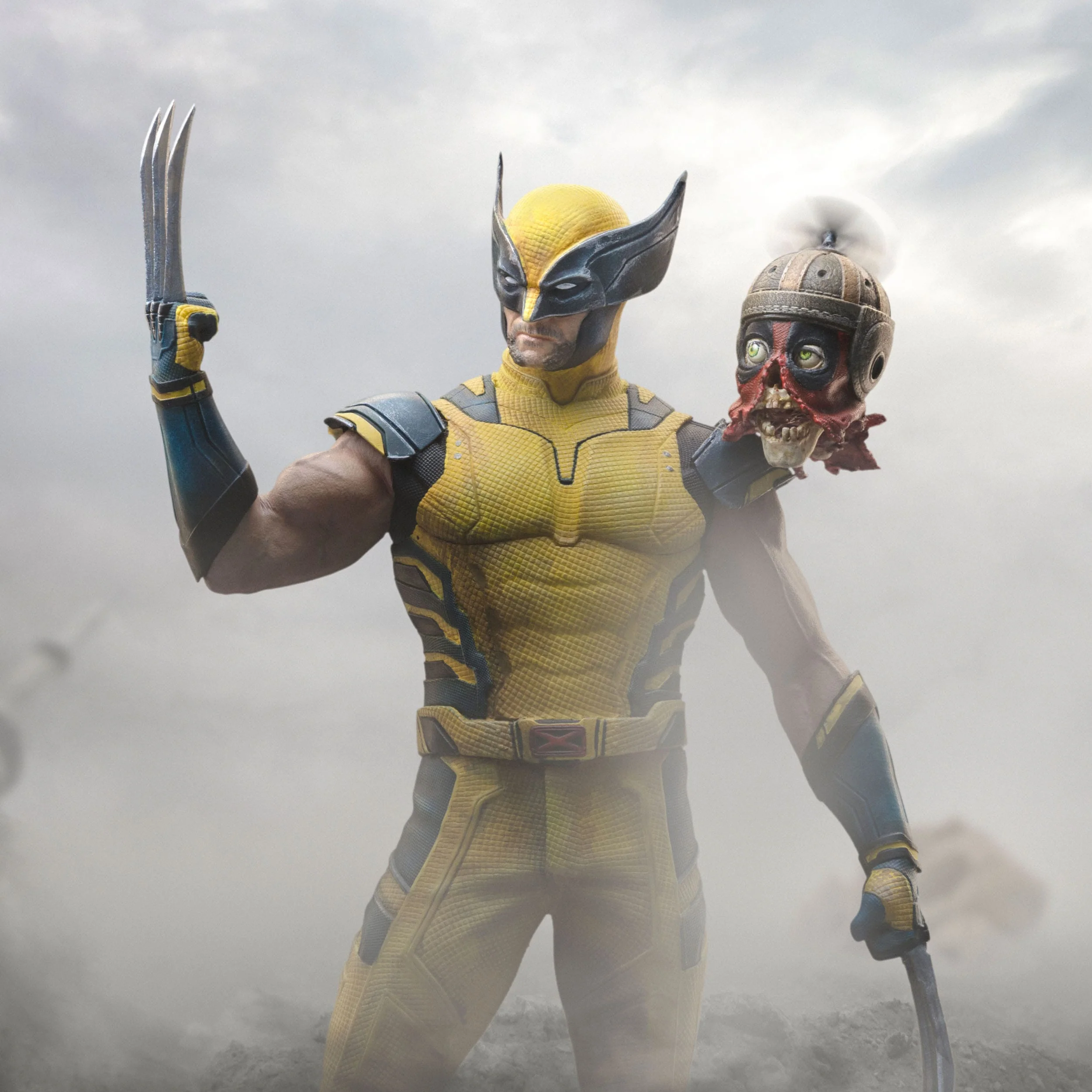 Wolverine & Headpool Art Scale Deadpool 3 Iron Studios - Image 8